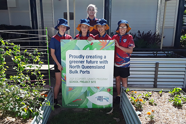 Walkerston State School With EcoPorts Sign